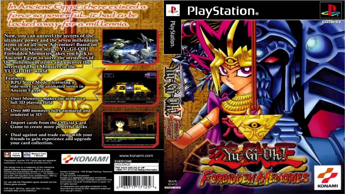 Yu Gi Oh Forbidden Memories Nerdssauros 